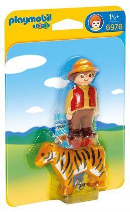 PLAYMOBIL 123 6976 Aventurier avec tigre