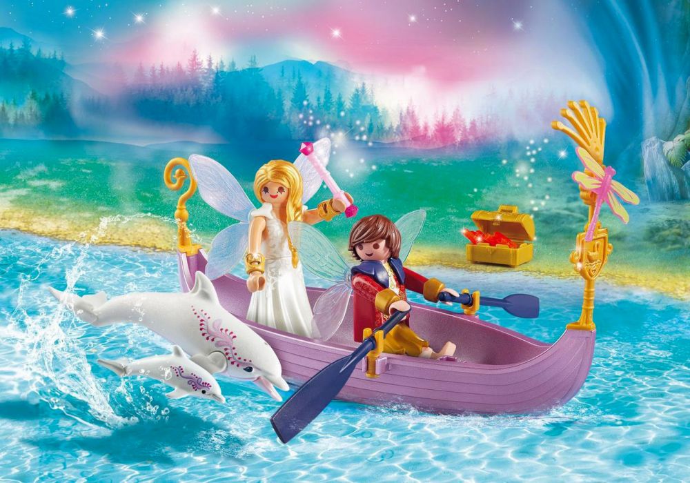 Playmobil Fairies Bateau Romantique Des Fées à Prix Carrefour