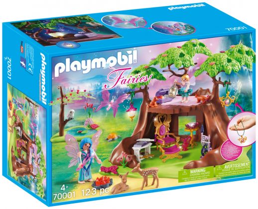 PLAYMOBIL Fairies 70001 Maisonnette forestière des fées