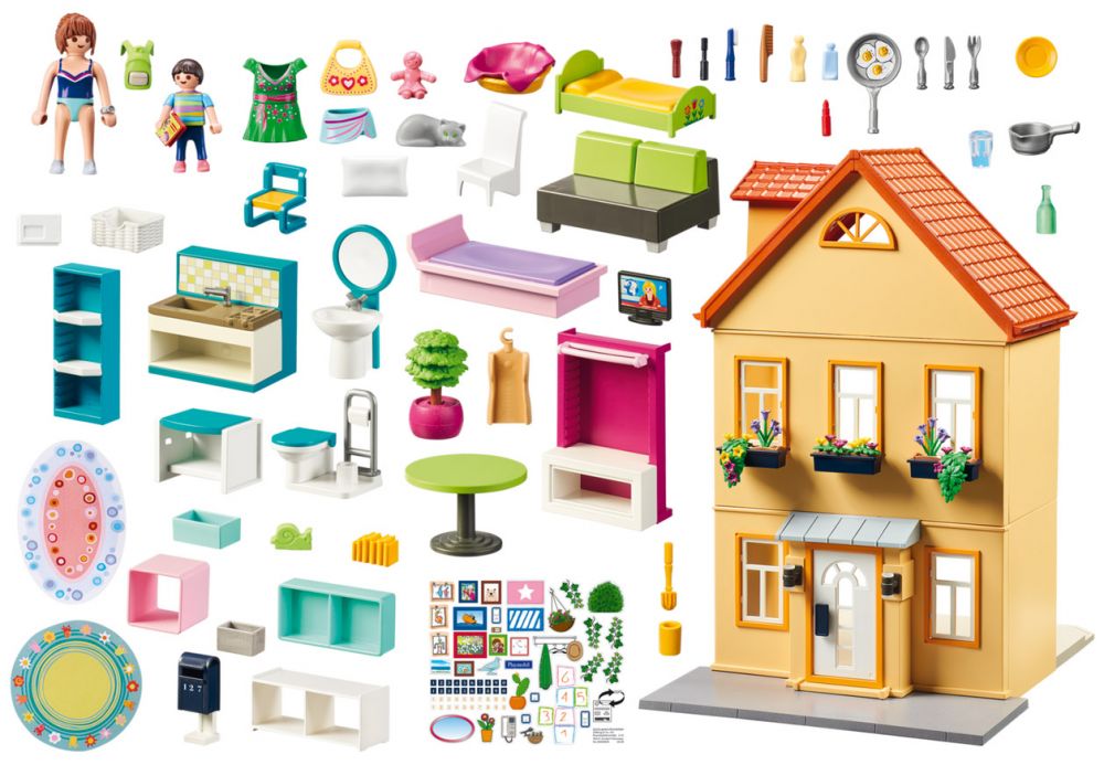 Playmobil 70014 - city life la ville - maison de ville a