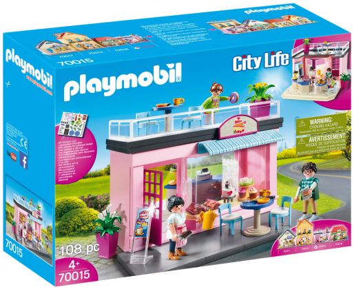 PLAYMOBIL City Life 70015 Salon de thé