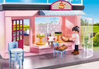 PLAYMOBIL City Life 70015 pas cher - Salon de th?�