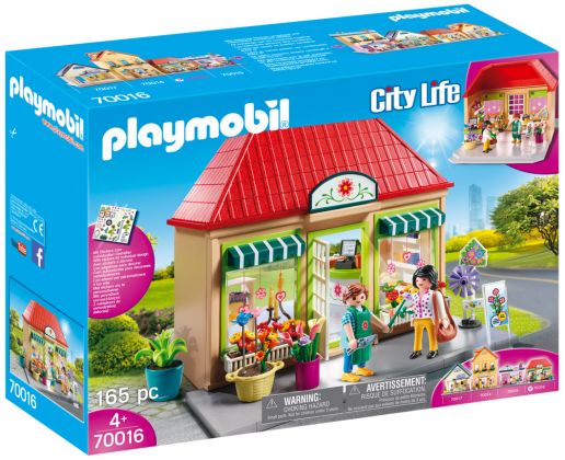 PLAYMOBIL City Life 70016 Magasin de fleurs