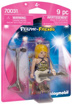 PLAYMOBIL Playmo-Friends 70031 Star du rock