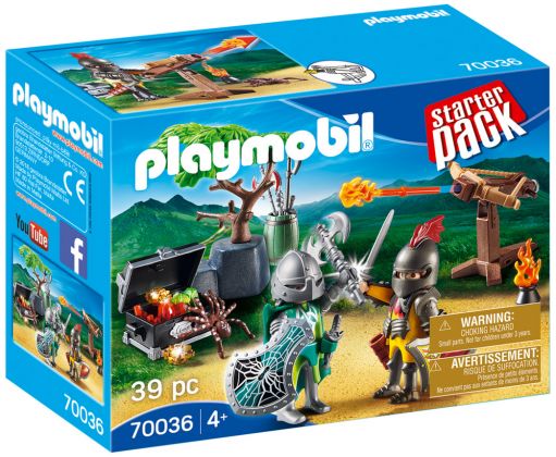 PLAYMOBIL Knights 70036 Starter Pack Duel de Chevaliers