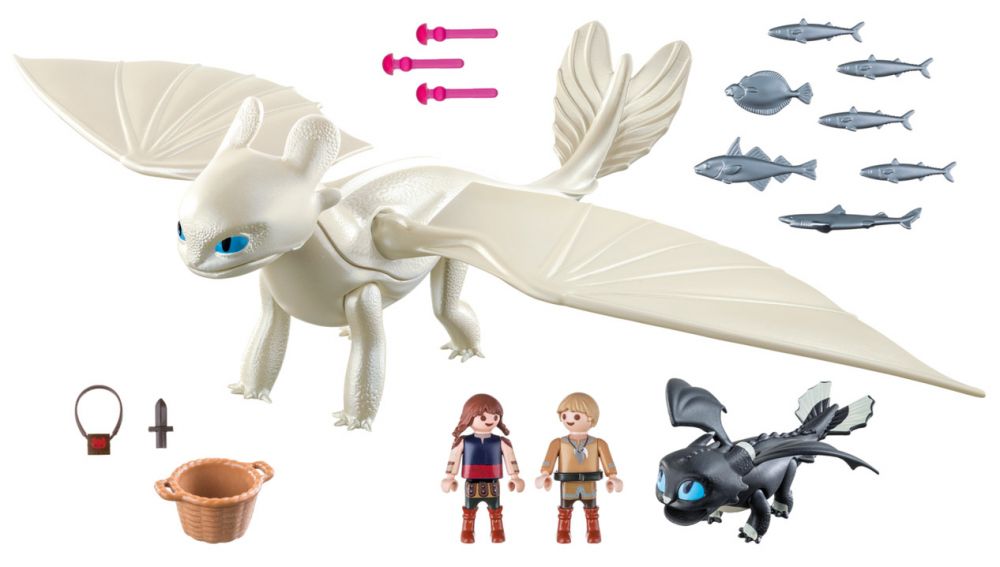 Furie Éclair et Bébé Dragon avec Enfants 70038 Playmobil 
