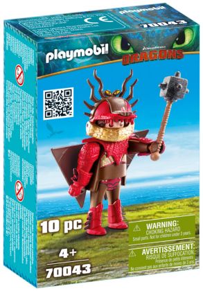 PLAYMOBIL Dragons (DreamWorks) 70043 Rustik en combinaison de vol