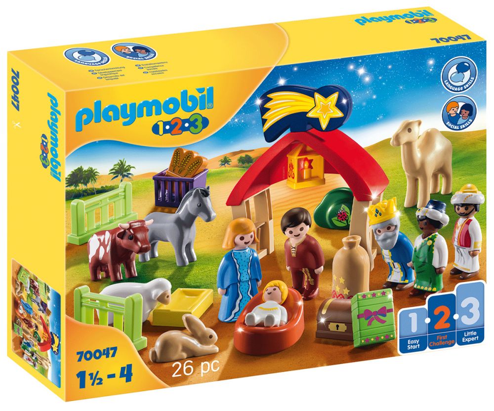 creche de noel playmobil pas cher