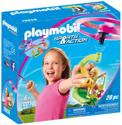 PLAYMOBIL Sports & Action 70056 Fée avec hélice volante