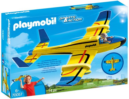 PLAYMOBIL Sports & Action 70057 Planeur aquatique jaune