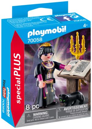 PLAYMOBIL Special Plus 70058 Magicienne et grimoire