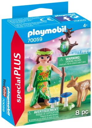 PLAYMOBIL Special Plus 70059 Nymphe et faon