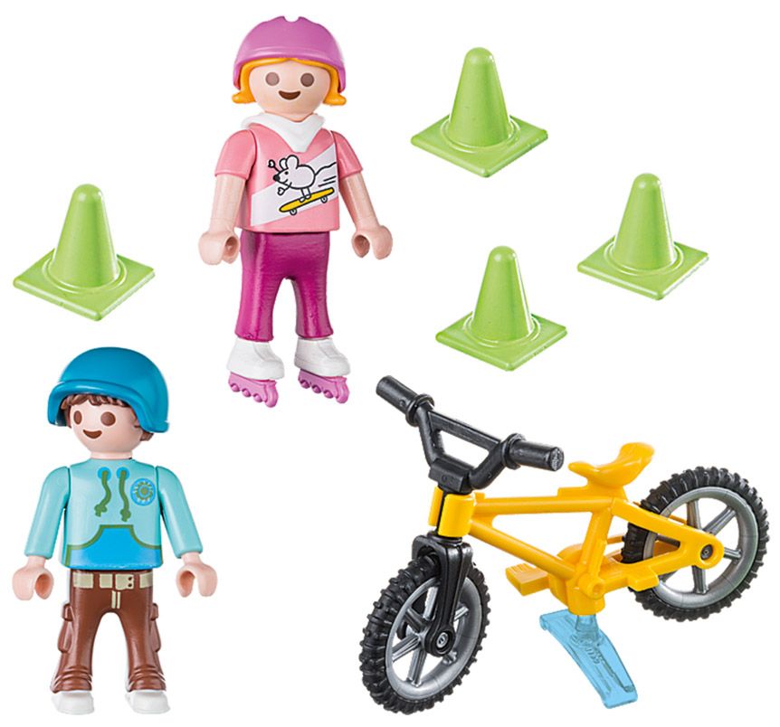 Vélo de montagne figurine playmobil special plus enfants