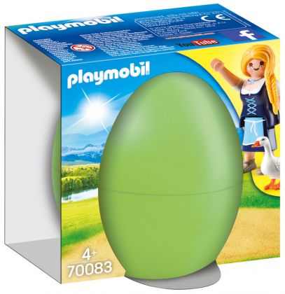 PLAYMOBIL Oeufs de Pâques 70083 Jeune fille avec oies