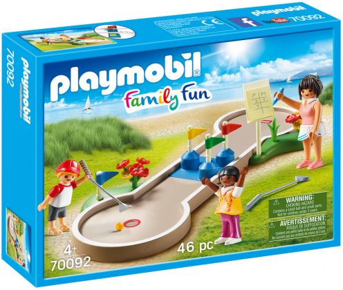 PLAYMOBIL Family Fun 70092 Mini-golf
