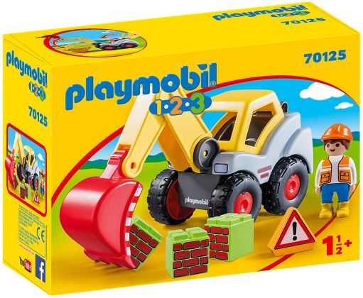 PLAYMOBIL 123 70125 Pelleteuse