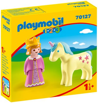 PLAYMOBIL 123 70127 Princesse et licorne