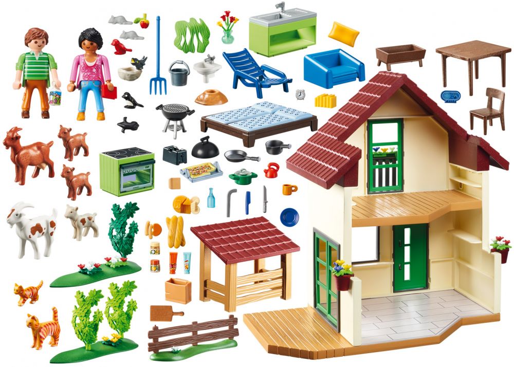 Playmobil 70133 - Country La Ferme - Maisonnette Des Fermiers à Prix  Carrefour