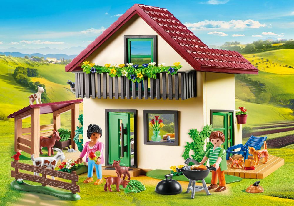 PLAYMOBIL 70133 - Country - Maisonnette des fermiers pas cher