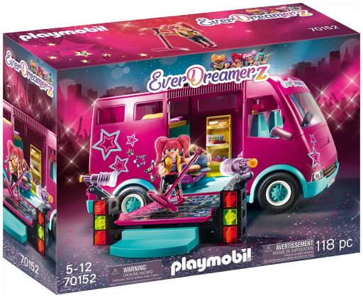 PLAYMOBIL EverDreamerZ 70152 Bus de tournée