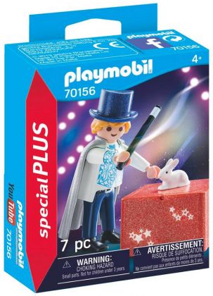 PLAYMOBIL Special Plus 70156 Magicien et boîte