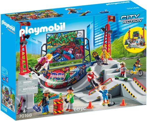 PLAYMOBIL City Action 70168 Piste de skate