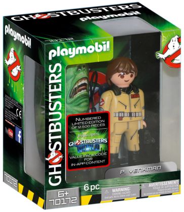 PLAYMOBIL Ghostbusters 70172 Ghostbusters Edition Collector P. Venkman