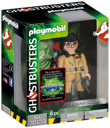 PLAYMOBIL Ghostbusters 70173 Ghostbusters Edition Collector E. Spengler