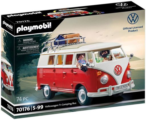 PLAYMOBIL Volkswagen 70176 Volkswagen T1 Combi Rouge