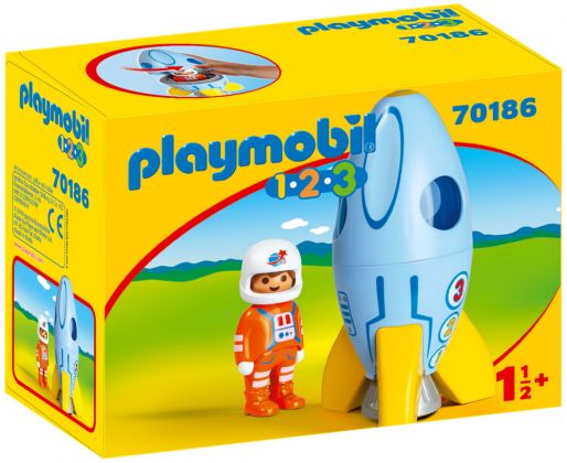 PLAYMOBIL 123 70186 Fusée et astronaute