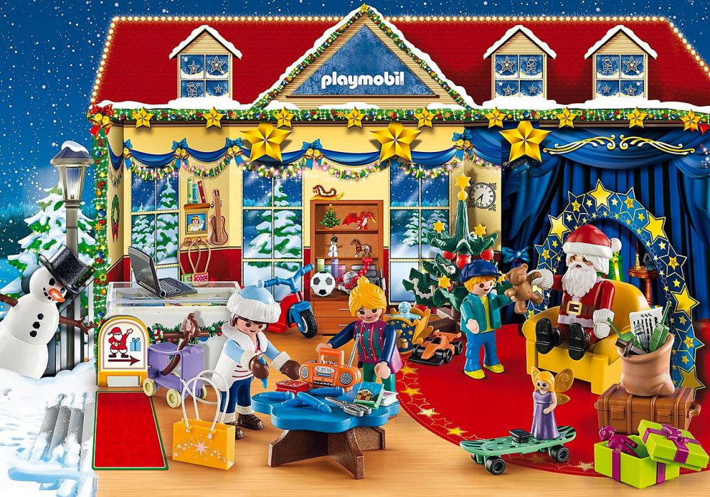 Calendrier de l'avent Playmobil Grande crèche de noël