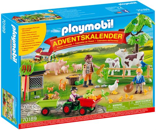 PLAYMOBIL Christmas 70189 Calendrier de l'Avent 