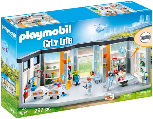 PLAYMOBIL City Life 70191 Clinique équipée