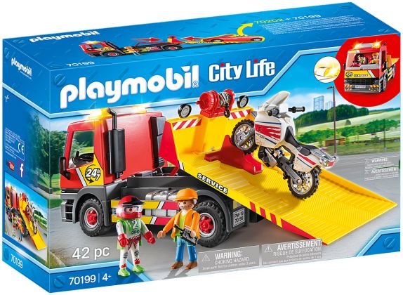 PLAYMOBIL City Life 70199 Camion de dépannage