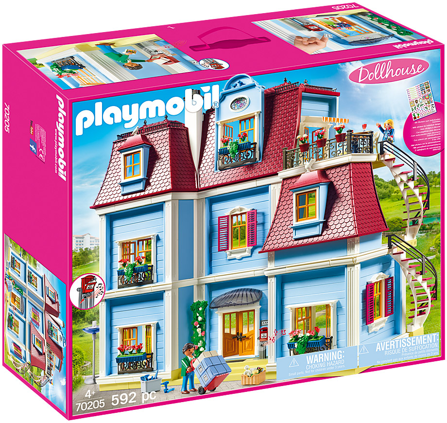Playmobil Dollhouse 70205 pas cher, Grande maison traditionnelle