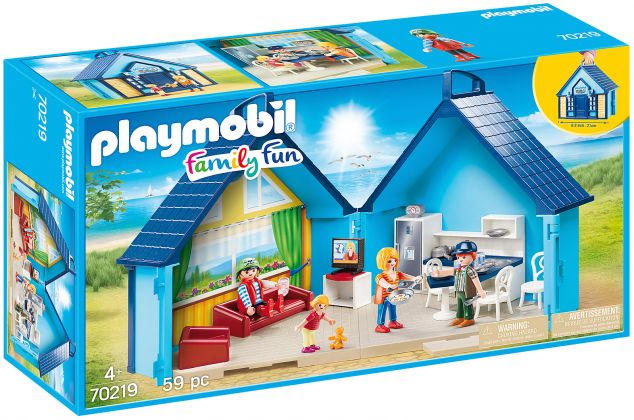 PLAYMOBIL Family Fun 70219 Maison transportable FunPark