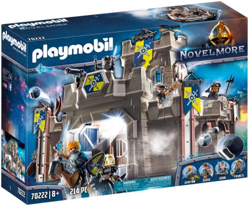 PLAYMOBIL Novelmore 70222 Citadelle des Chevaliers Novelmore