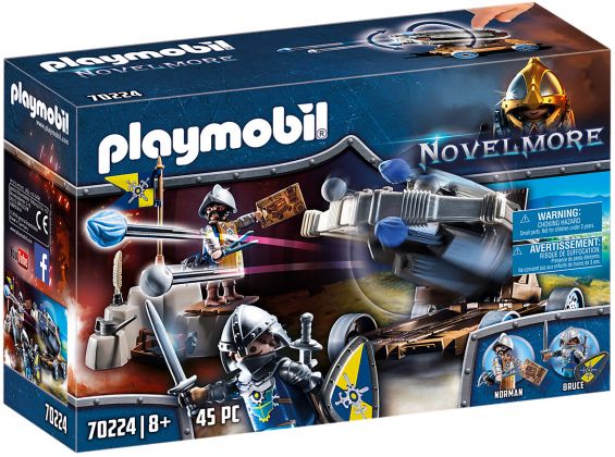 PLAYMOBIL Novelmore 70224 Chevaliers Novelmore et baliste