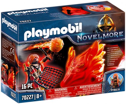 PLAYMOBIL Novelmore 70227 Burnham Raider et fantôme du Feu