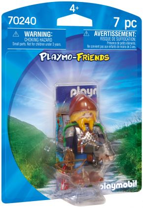 PLAYMOBIL Playmo-Friends 70240 Combattant nain avec arbalète
