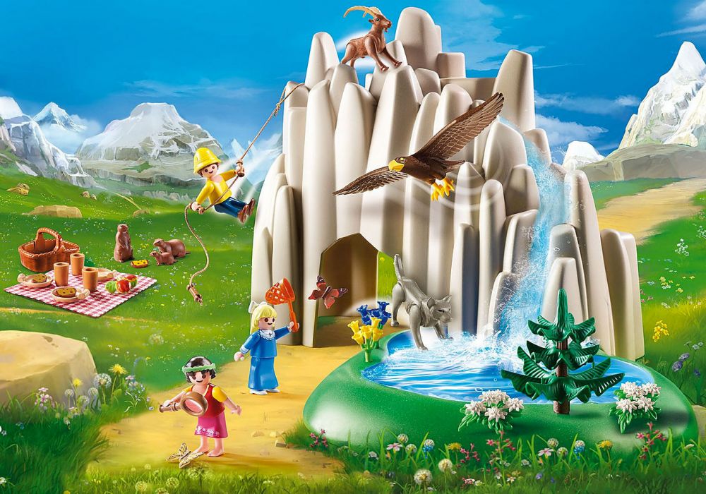 Soldes Playmobil Heidi avec grand-père et chalet (70253) 2024 au meilleur  prix sur