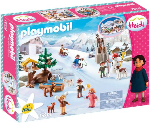 PLAYMOBIL Heidi 70261 Heidi et l'Hiver