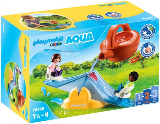 PLAYMOBIL 123 70269 Aqua : Balançoire aquatique avec arrosoir