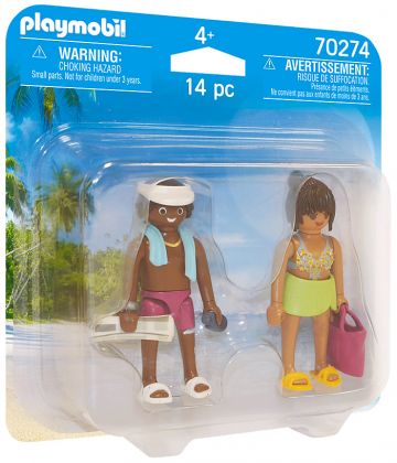 PLAYMOBIL Family Fun 70274 Couple de vacanciers