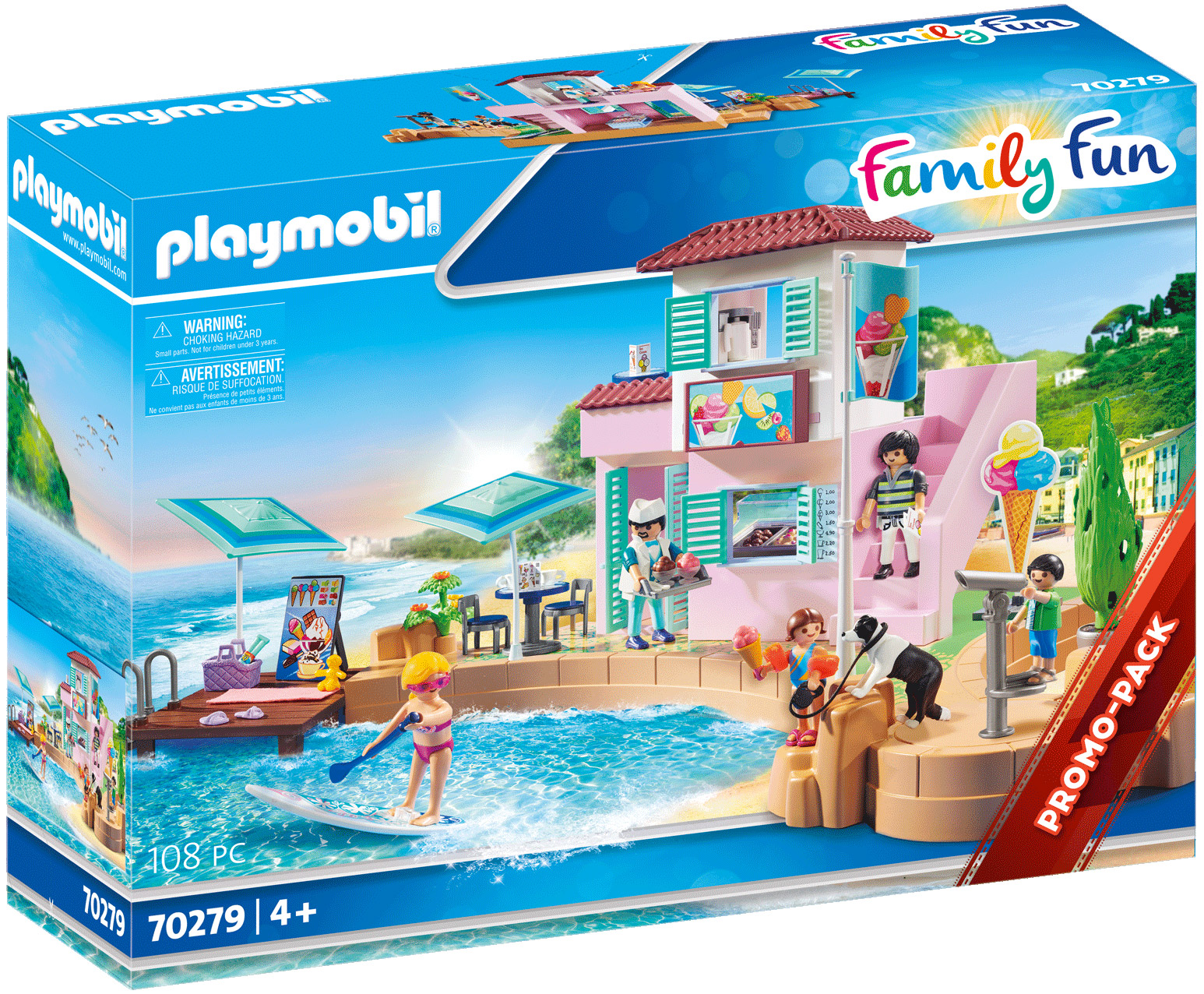 Famille Caravane d'été Playmobil - Jouets