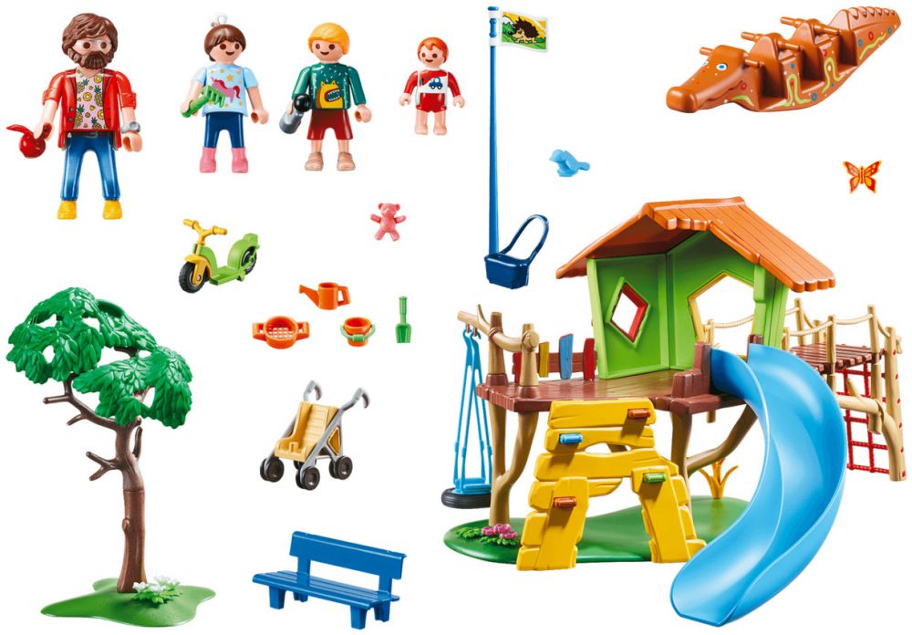 Playmobil City Life Grand jardin d'enfants 5024 Aire de Jeu parc jeux