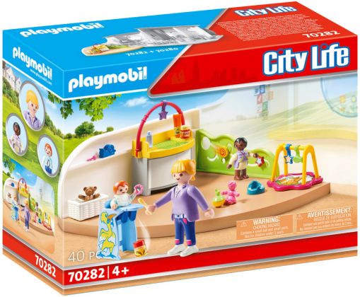 PLAYMOBIL City Life 70282 Espace crèche pour bébés