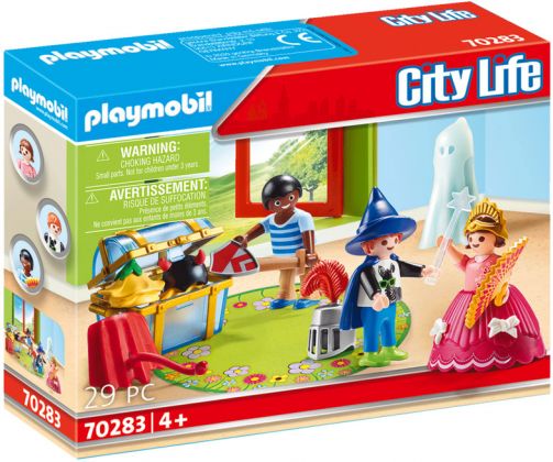 PLAYMOBIL City Life 70283 Enfants et malle de déguisements