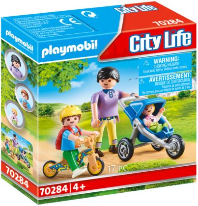 PLAYMOBIL City Life 70284 Maman avec enfants