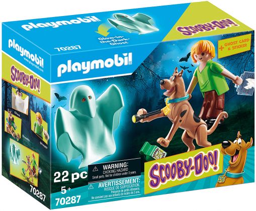 PLAYMOBIL Scooby-Doo! 70287 Scooby et Sammy avec fantôme